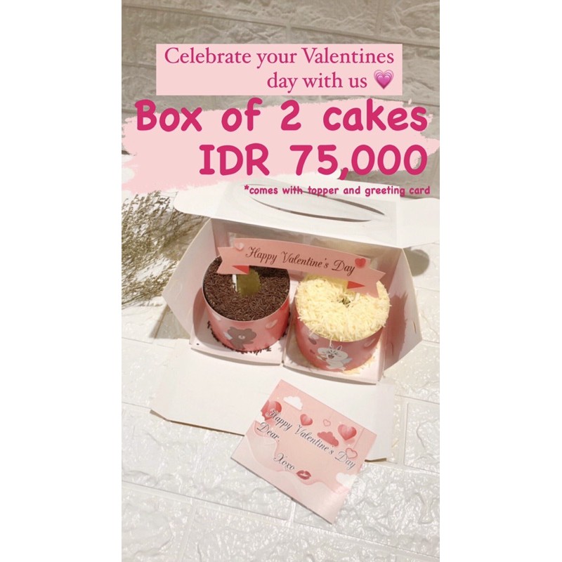

valentine gift kue coklat valentine murah