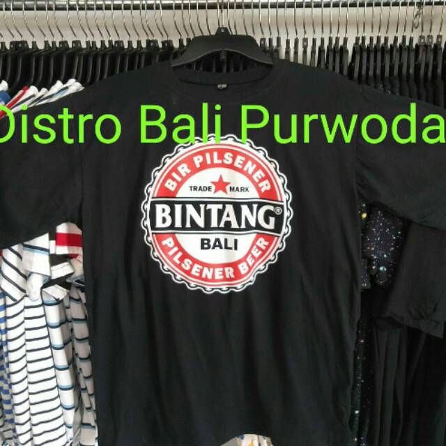 KAOS BALI ORIGINAL Bintang Bali - Starbuck Bali - Hardrock Bali