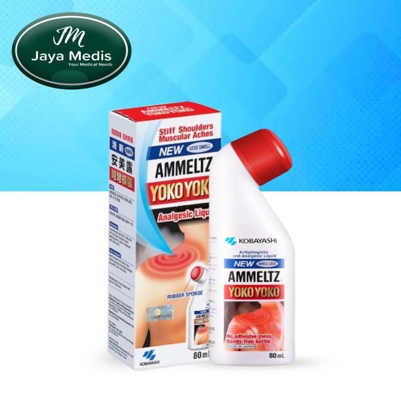 Pereda Nyeri Otot Sendi - Ammeltz Yoko Less Smell 80ml