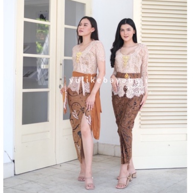 Set Kebaya Bali semi italy special Baby Milo | Kebaya Kondangan