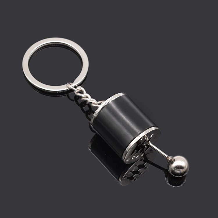 Gantungan Kunci Gear Box Mobil Untuk Pria Wanita Imitasi 6speed Manual Car Styling Keyring Gear Knob Shift Gearbox Stick Hadiah Car Interior Keyring Keyfob Gantungan Kunci