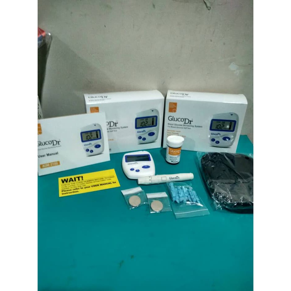 Alat Tes Gula Darah GlucoDr