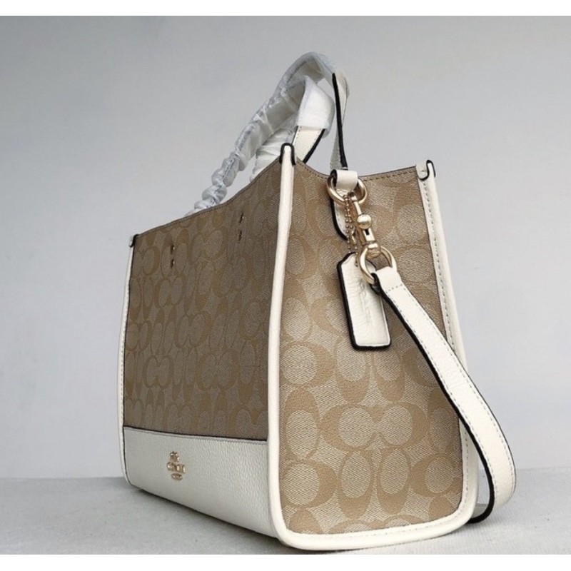 COACH DEMPSEY CARRYALL IN SIGNATURE CANVAS