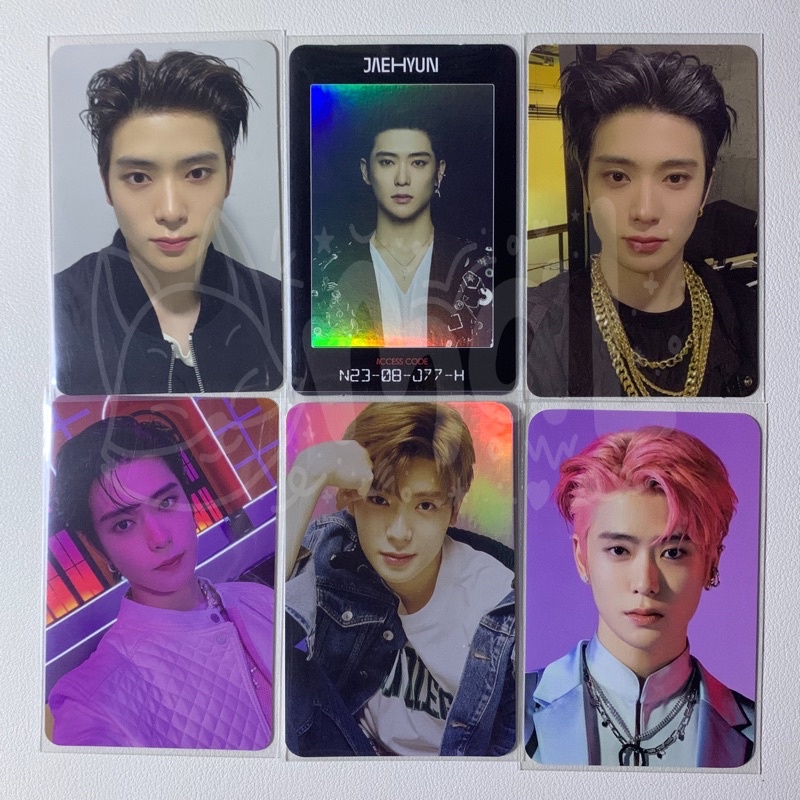 photocard jaehyun sticker ver