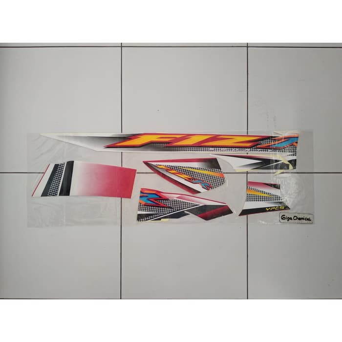 Striping Sticker Lis Fiz R Full Clutch 2003 2004 Putih Merah