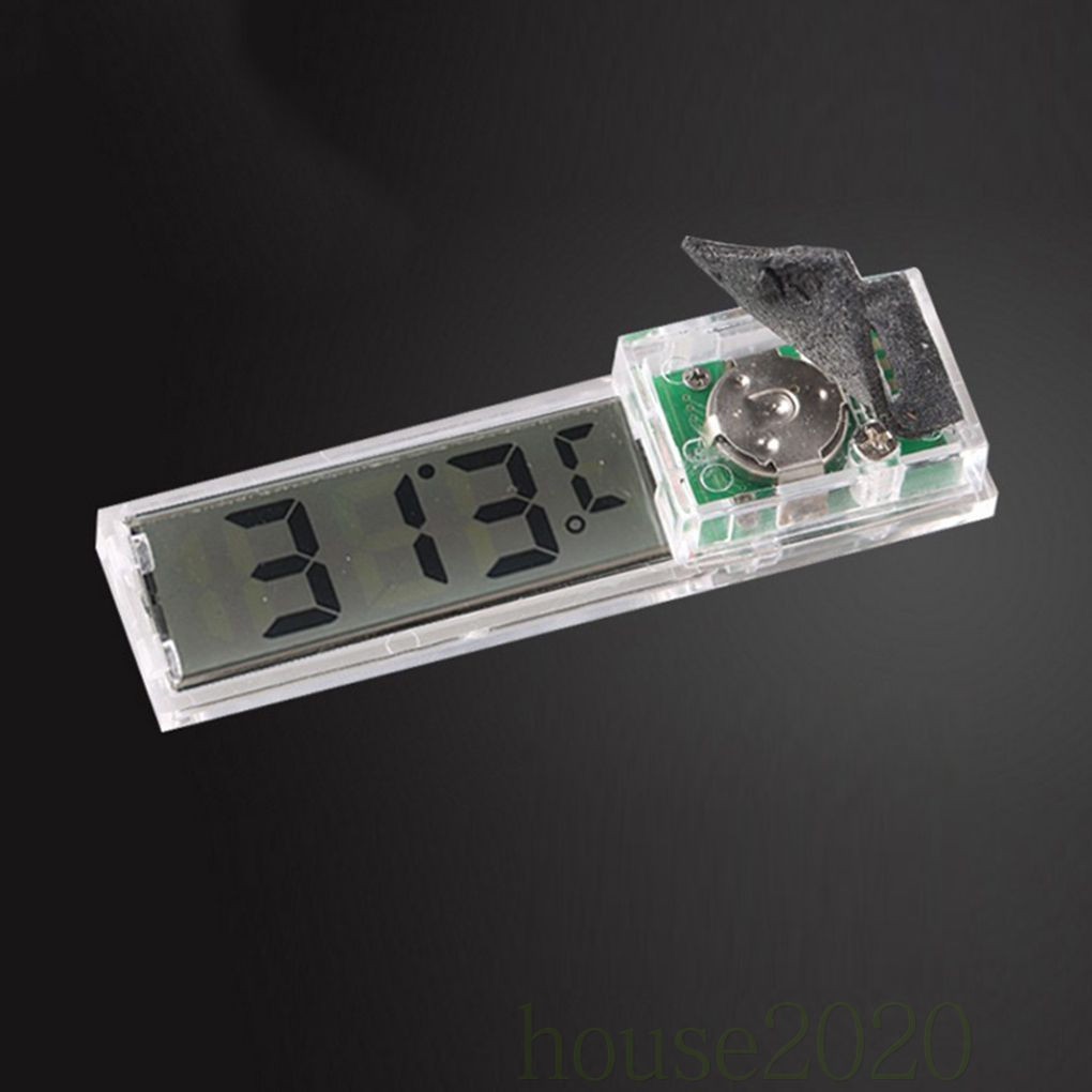 Termometer Lcd Digital Elektronik 3d Multifungsi Untuk Mengukur Suhu Akuarium