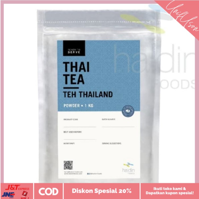 

⭐COD⭐ thaitea bubuk 1kg haldin