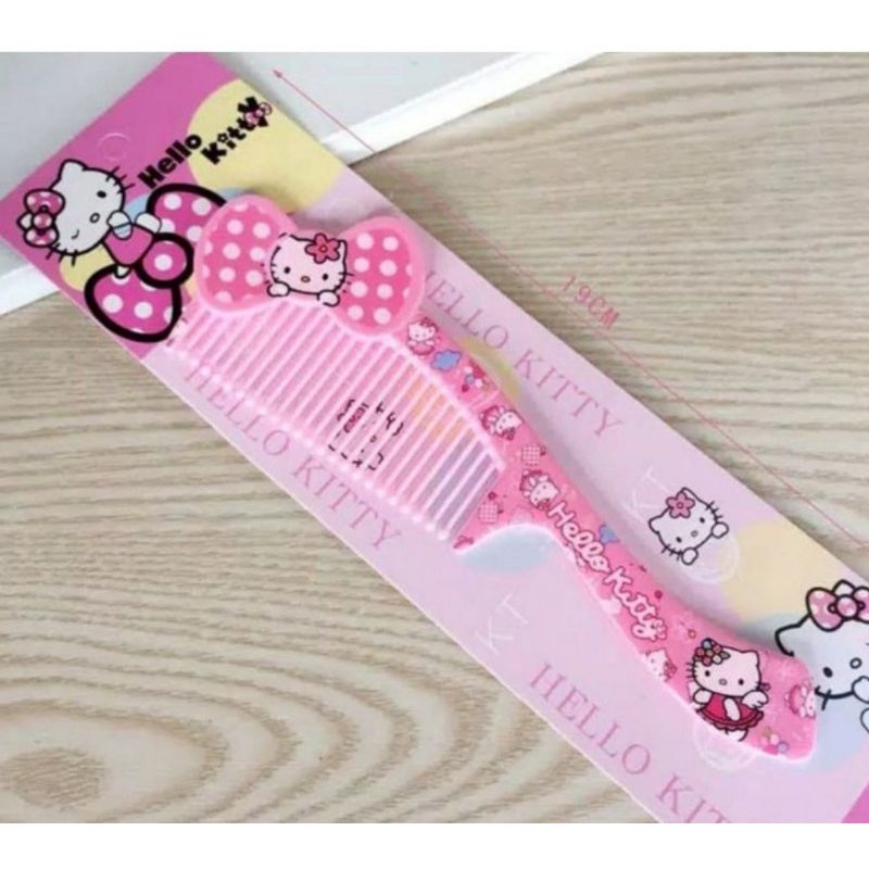 SISIR RAMBUT KARAKTER HELLO KITTY-SISIR RAMBUT ANAK HELLO KITTY