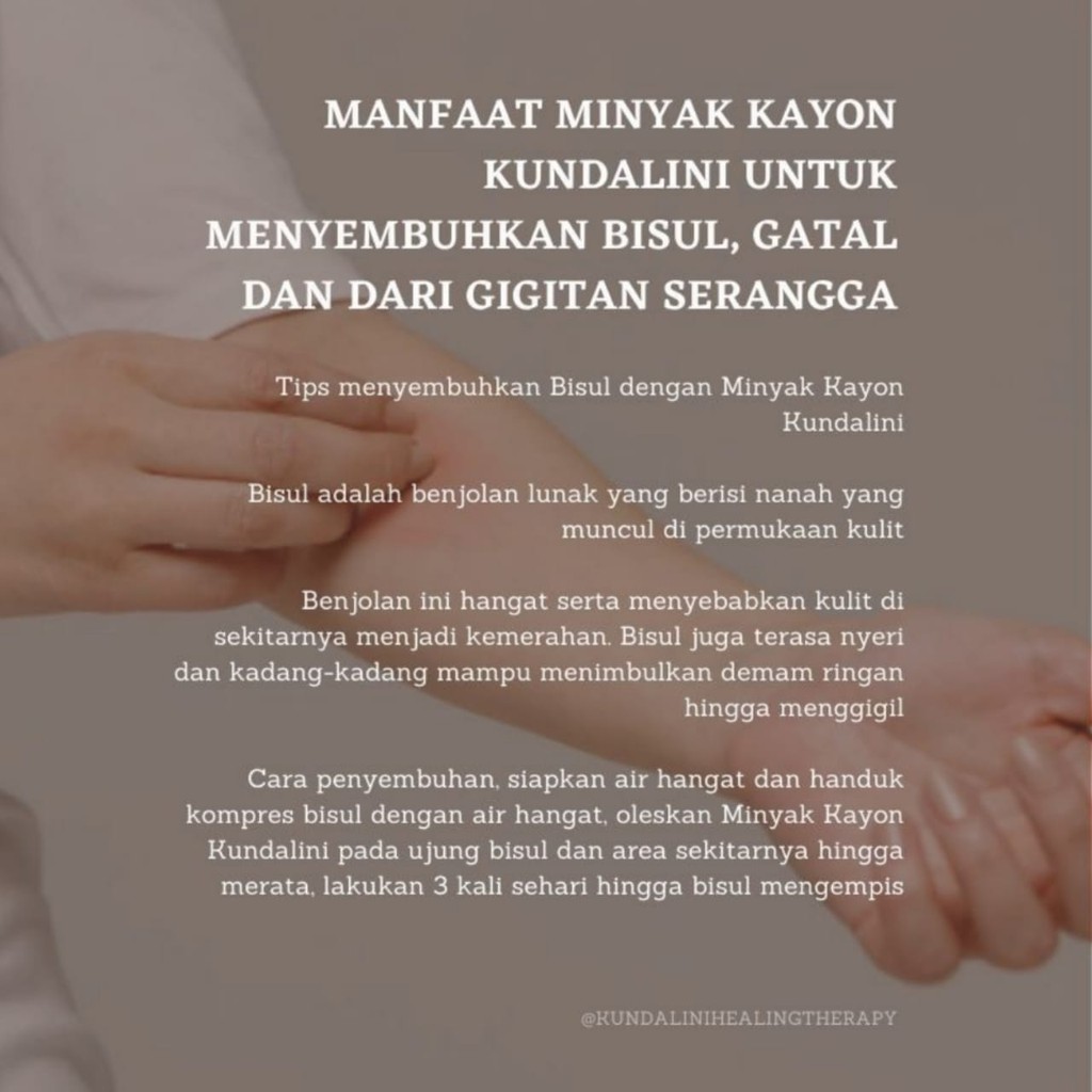 Minyak Angin Kundalini Asli Bali