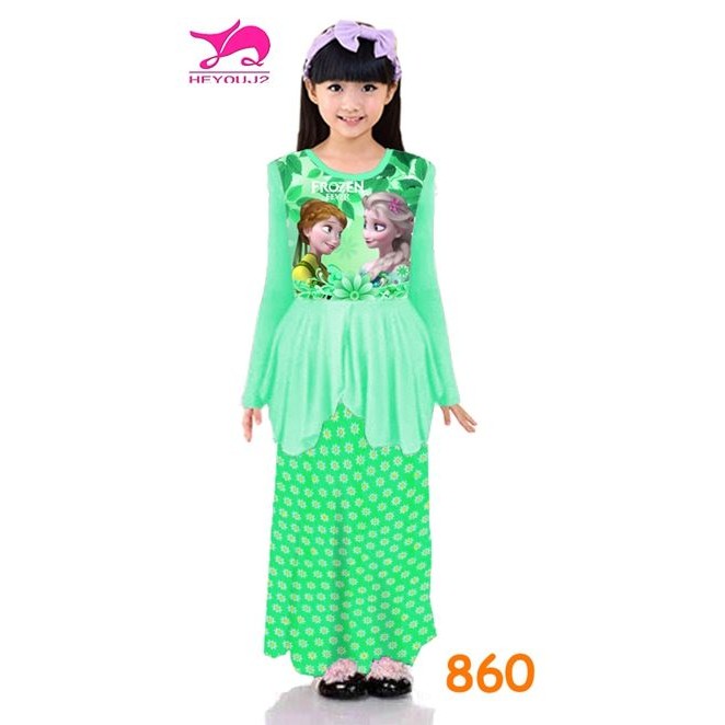 Baju Muslim Anak Perempuan Setelan Muslim J2 GAMIS SMALL 860