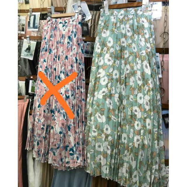 Rok plisket import, rok plisket premium, rok plisket import bangkok, rok panjang