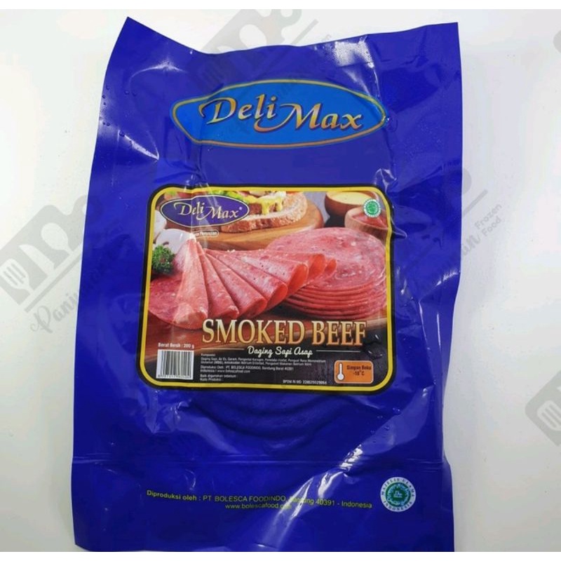 

Delimax Smoked Beef 500gr Bogor Frozen