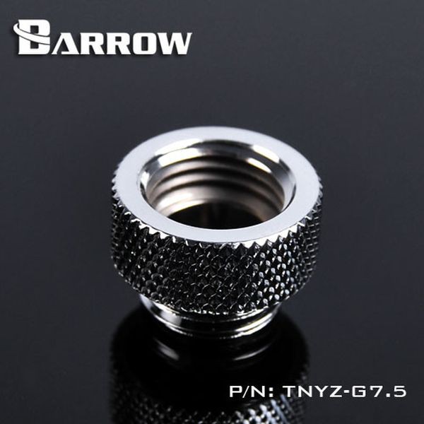 BARROW TNYZ-G7.5 Extender 7.5mm M-F G1/4 Fitting - Silver