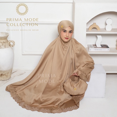 PRIMA MODE - (Free sajadah)Mukena Motif Dewasa Aliyah Katun Premium Semi Rayon | Mukena travel Mukena remaja Bahan Katun semi Rayon Premium Motif Kekinian Adem