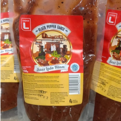 

Choice L BlackPepper Sauce 250 gr