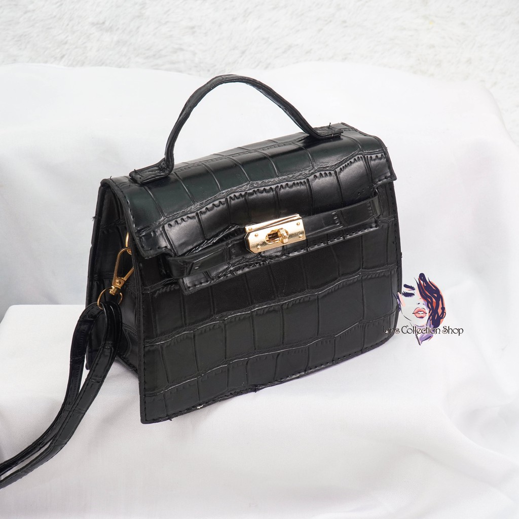 Tas Selempang Fashion Korea Vanessa Croco | Tas Fashion Import