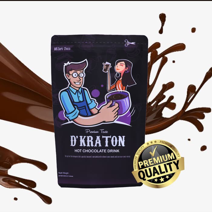 

Minuman Cokelat D Kraton 80 Dark Choco Premium Taste