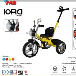 Sepeda Anak Roda Tiga Murah Model Terbaru PMB Iora T-20 / PMB IORA T-21 Motor Bang Jarwo