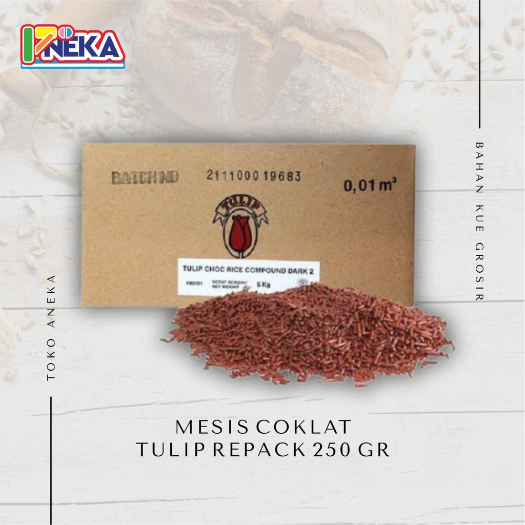 

Mesis tulip cokelat 250gr [Repack]