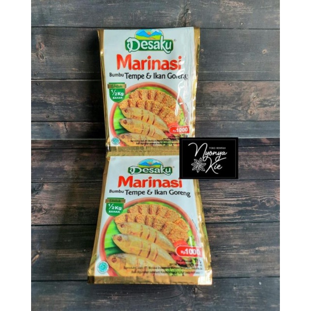 

Desaku marinasi bumbu tempe & ikan goreng