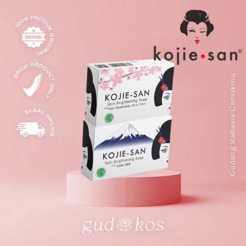 Kojie San Brightening Facial Soap / Sabun Cuci Muka Pemutih Pencerah Glowing