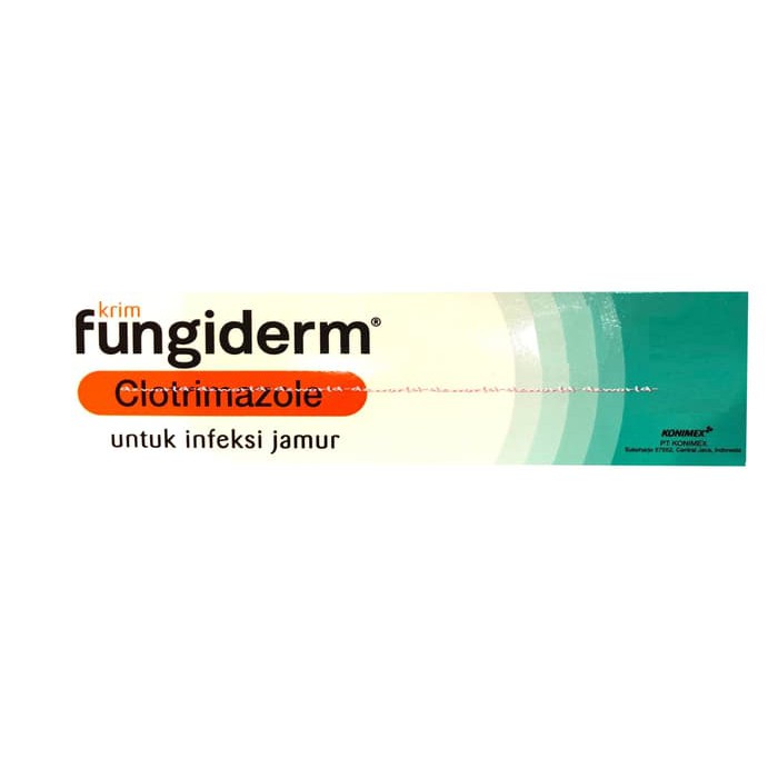 dzw3372 Fungiderm Clotrimazole Salep Untuk Infeksi Jamur Gatal Gatal 10gr