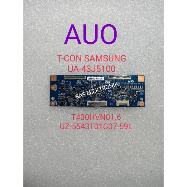 T-CON TICON TCON LOGIG TV LED SAMSUNG 43 INCH UA-43J5100 UA43J5100 UA43K5500 UA-43K5500 UA43K5100 UA