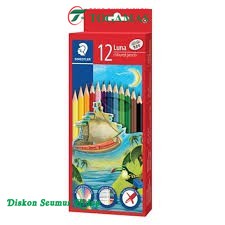 

STAEDTLER LUNA PERMANENT COLOR PENCIL 12 WARNA (FULL L
