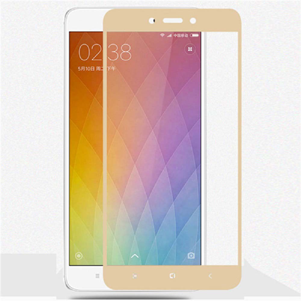 Tempered Glass Xiaomi Redmi Note 4X Full Colour / Anti Gores Kaca / Screen Protector