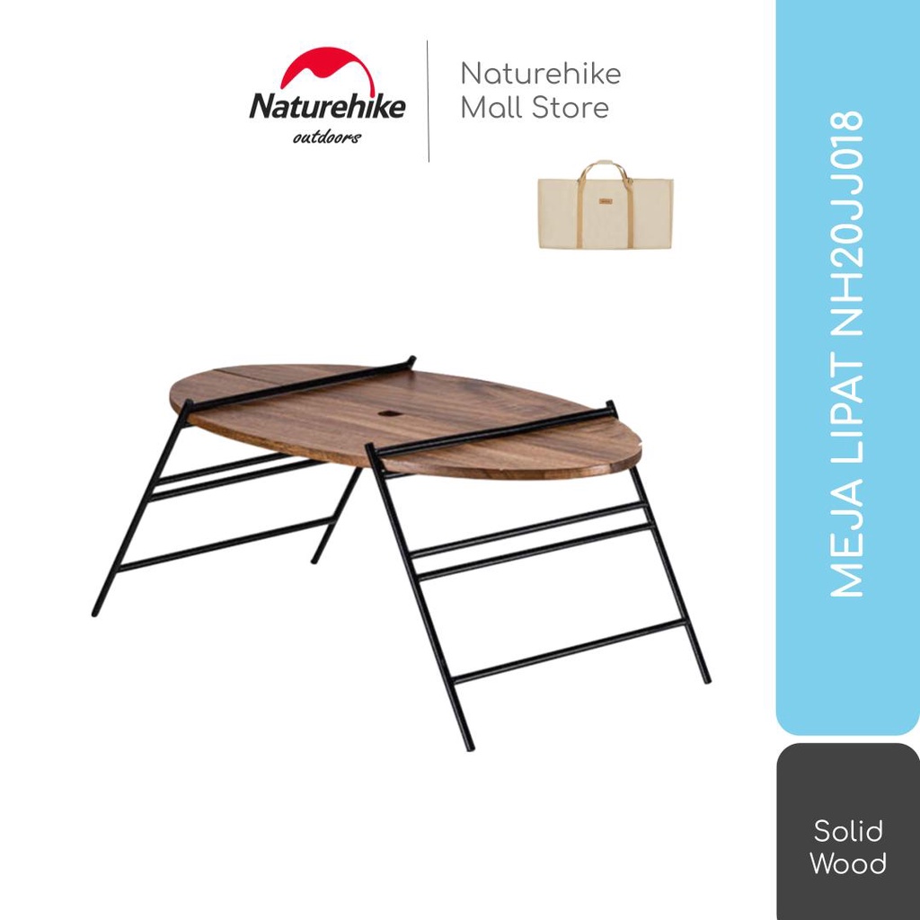 MEJA LIPAT NATUREHIKE NH20JJ018 PORTABLE CAMPING BBQ OUTDOOR GUNUNG TENDA PIKNIK TRAVELLING