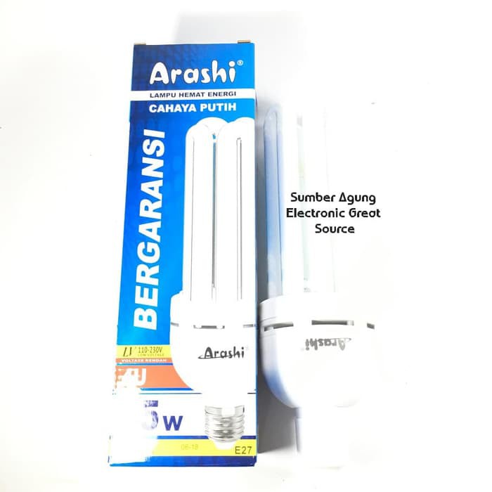 Lampu Jari Arashi 45W 45 watt Bergaransi 4U Cahaya Putih Hemat Energi