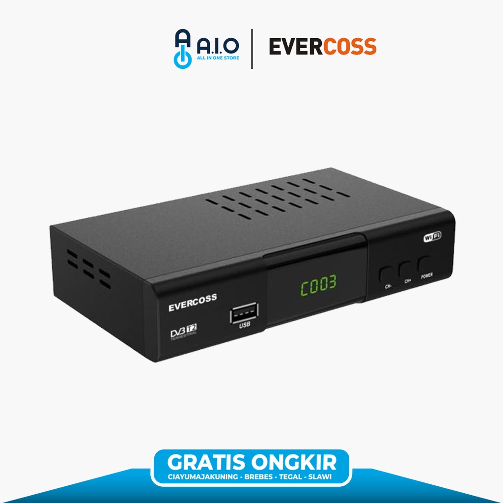 EVERCOSS -  PARABOLA DIGITAL - STB PRO | TERMURAH GRATIS ONGKIR
