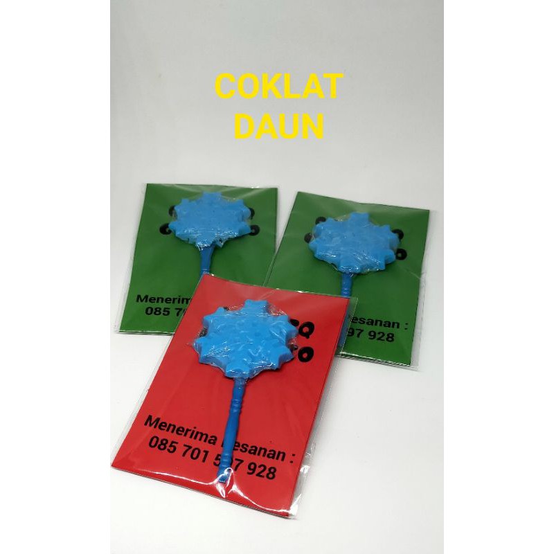 

Coklat karakter daun(isi 11 bungkus)