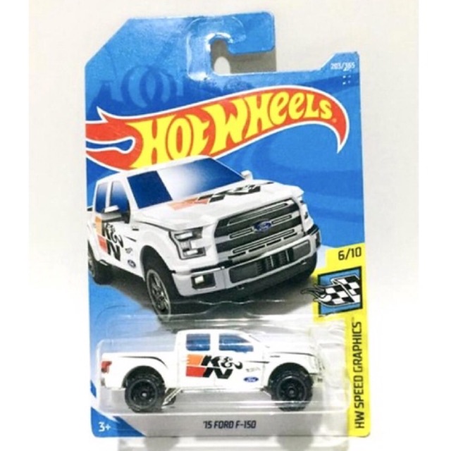 HOT WHEELS - 15 FORD F-150  K&N