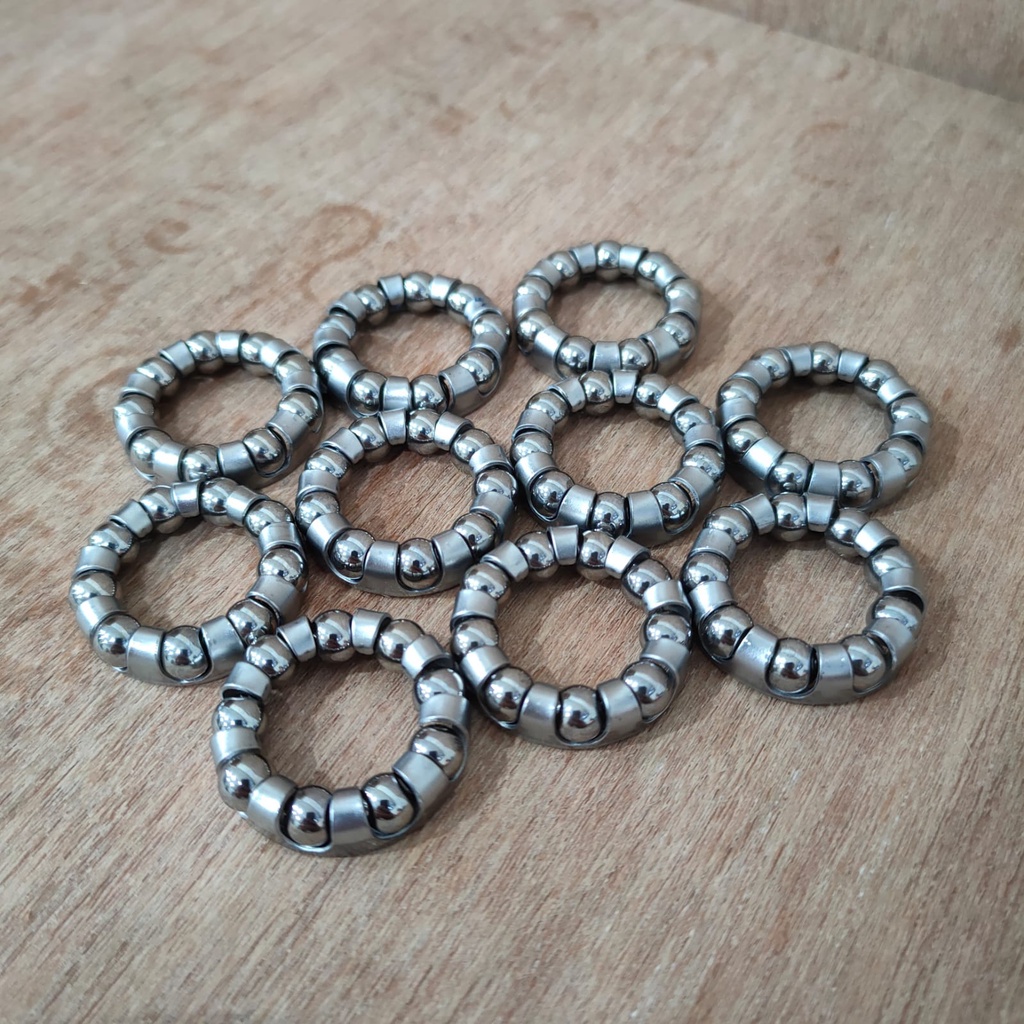 Sarang Pelor Laher Sepeda 1/4x9 Diameter 28.6mm Untuk As Gir Tengah MTB Mini Lipat