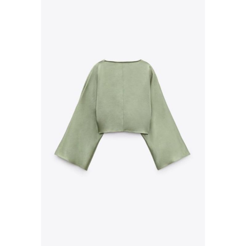 Blouse Knot Z*ARA Satin