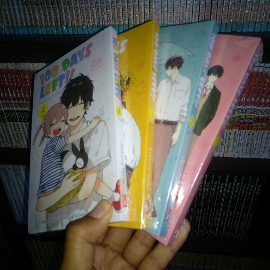 100 Days Left 1 2 3 4 (komik Segel Original)