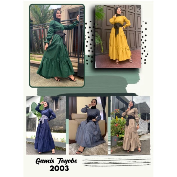 Gamis Toyobo Sabuk