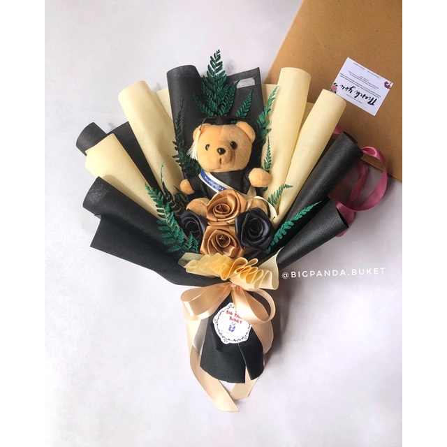 [PART 2] MOANA BUKET / BUKET BONEKA WISUDA / BUKET BUNGA WISUDA / HADIAH WISUDA COWOK
