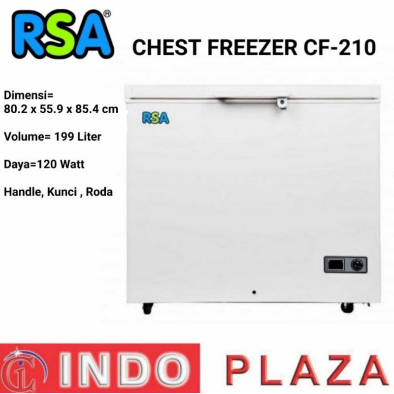 CHEST FREEZER 199 liter RSA CF-210