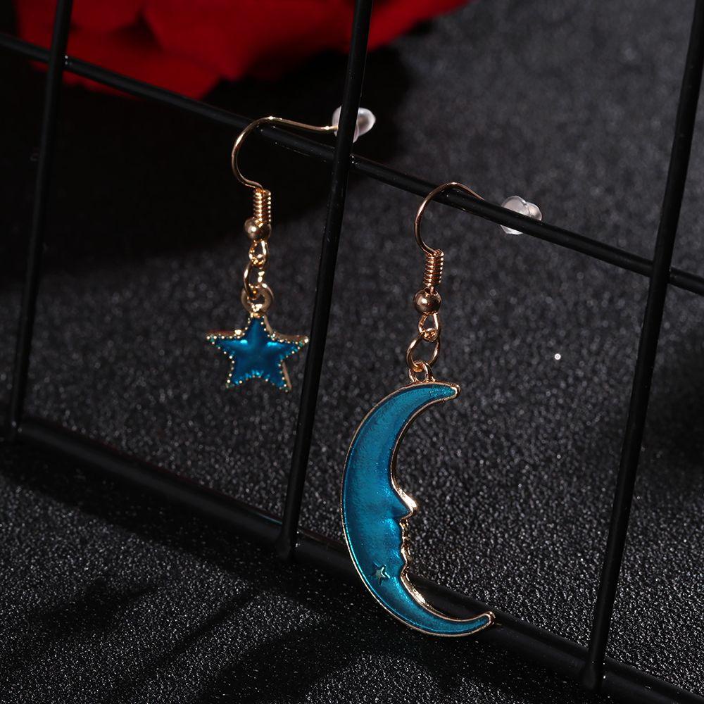 Lily Symphony Earrings Geometris Perhiasan Wanita Suasana Liontin