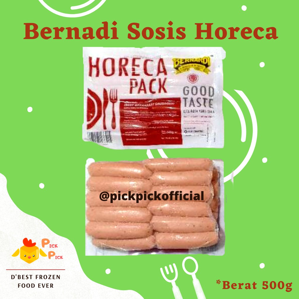 

Bernadi Sosis Horeca 500g