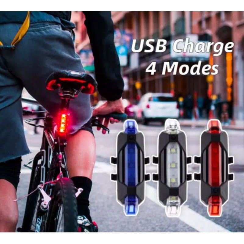 Led Lampu Sepeda / Lampu Belakang Sepeda / Led Sepeda