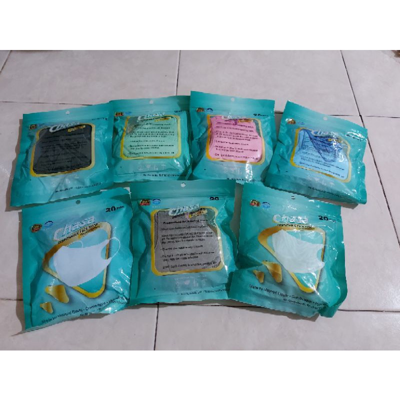 Masker Duckbill Chasa Embos isi 20pcs