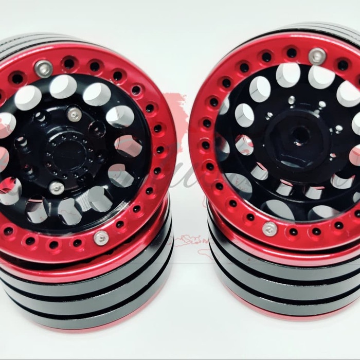 Velg RC 1.9" beadlock Aluminium Alloy, 4 pcs. TRX4, Scx10, RC4WD