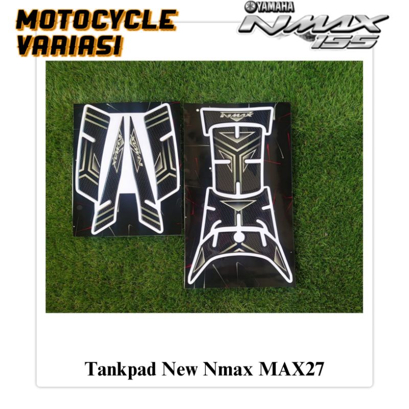 Stiker Tankpad Nmax New 2020 - 2023 Bahan Resin Timbul Premiuml