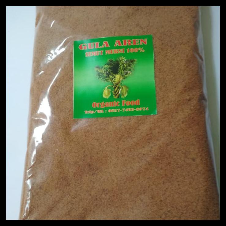 

DISKON! Gula AREN SEMUT organik 100% (1150 gr)