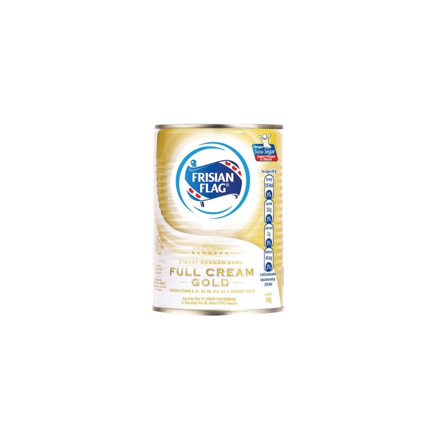 

Frisian Flag Susu Bendera Kental Manis Gold Kaleng Besar 490 g