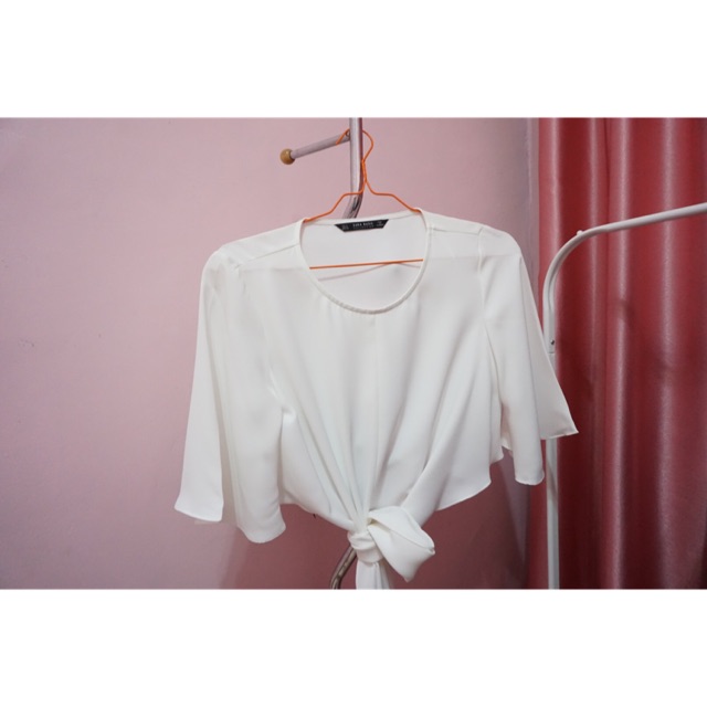 Preloved zara crop top