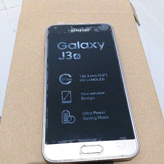 SAMSUNG GALAXY J3 2016 SECOND